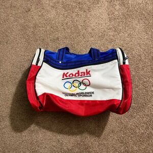Vintage 80's Promotional Kodak Los Angeles Olympic Duffle Bag